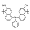 Synthesis of regiocontrolled triarylamine-based polymer with a naphthol unit